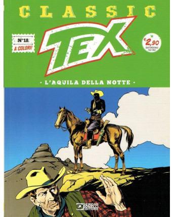 Classic TEX 18 a colori "l'Aquila della notte" ed.Bonelli