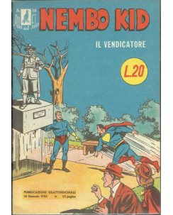 Albi del Falco n. 19 Superman Nembo Kid ristampa ANASTATICA FU07
