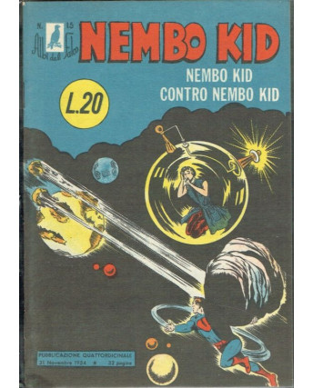 Albi del Falco n. 15 Superman Nembo Kid ristampa ANASTATICA FU07