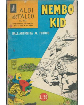 Albi del Falco n.390 Superman Nembo Kid FU07