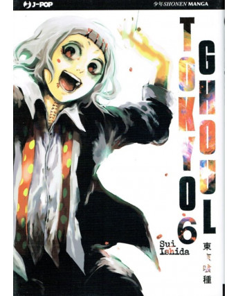 Tokyo Ghoul n. 6 di Sui Ishida NUOVO ed. J-Pop