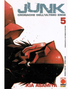 Junk n. 5 di Kia Asamiya Cronache dell'Ultimo Eroe sconto 50% 1a ed.Planet Manga