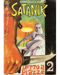 Satanik n. 39 letto a 2 piazze ed.Corno Bunker & Magnus FU07