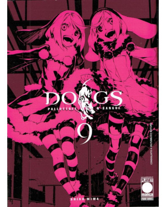 Dogs: Pallottole & Sangue n. 9 di Shiro Miwa - Prima ed. Planet Manga