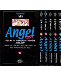 Angel 1/5 + Kiss serie completa di U Jin ed.Honey Manga