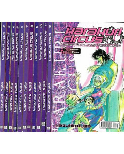 Harakuri Circus 1/12 serie COMPLETA di K.Fujita ed.Play Press