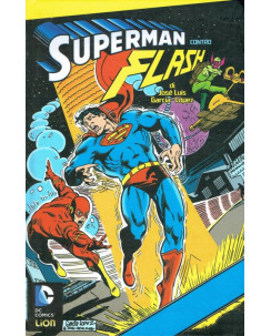 Superman contro Flash di Garcia Lopez CARTONATO ed.Lion NUOVO sconto 40% FU06