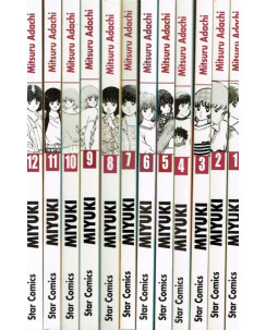 MIYUKI 1/12 serie completa di M.Adachi ed.Star Comics