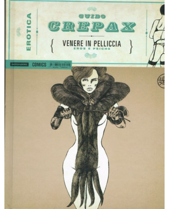 Erotica  1 di Guido Crepax:Venere in pellicc CARTONATO volume unico ed.Mondadori