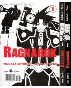 Ragnarok 1/3 serie completa di  Kotobuki Yasui ed.Star Comics