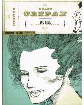 Erotica  4 di Guido Crepax:Justine CARTONATO volume unico ed.Mondadori