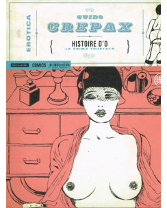 Erotica  5 di Guido Crepax:Historie D'O la prima frustata CARTONATO ed.Mondadori