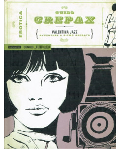 Erotica 23 di Guido Crepax:Valentina Jazz CARTONATO volume unico ed.Mondadori