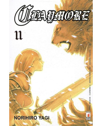Claymore 11 di Norihiro Yagi ed.Star Comics di Norihiro Yagi USATO