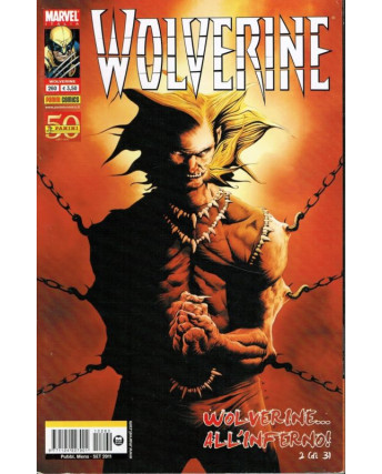 Wolverine n.260 Wolverine all'inferno 2di3 ed.Panini NUOVO