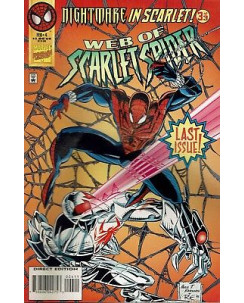 Web of Scarlet Spider   4 feb 1996 ed.Marvel Comics lingua originale OL02