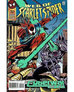 Web of Scarlet Spider   2 nov 1995 ed.Marvel Comics lingua originale OL02