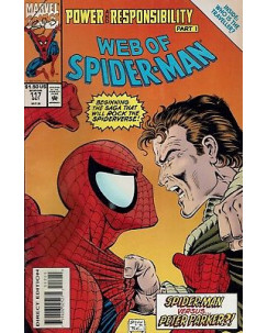 Web of  Spider-Man 117 oct 1994 ed.Marvel Comics lingua originale OL02
