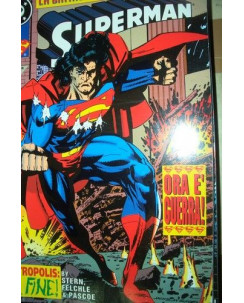 Superman n. 25 ora è guerra di Stern ed. Play Press