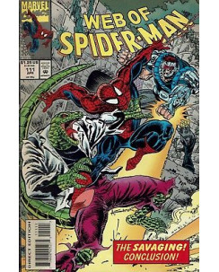 Web of  Spider-Man 111 apr 1994 ed.Marvel Comics lingua originale OL02
