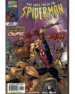 The Spectacular Spider-Man 253 ed.Marvel Comics lingua originale OL01