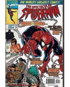 The Spectacular Spider-Man 249 ed.Marvel Comics lingua originale OL01