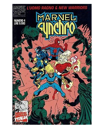 Marvel SYNCHRO 4 Uomo Ragno e New Warriors ed.Marvel Italia