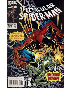 The Spectacular Spider-Man 214 ed.Marvel Comics lingua originale OL01