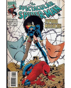 The Spectacular Spider-Man 213 ed.Marvel Comics lingua originale OL01