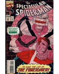 The Spectacular Spider-Man 210 ed.Marvel Comics lingua originale OL01