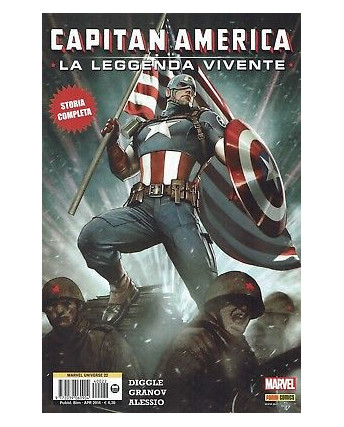 Marvel Universe n.22 Capitan America la leggenda vivente ed. Panini Comics