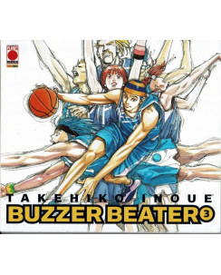 Buzzer Beater n. 3 di Takehiko Inoue OTTIMO SCONTO 30% ed. Panini Comics