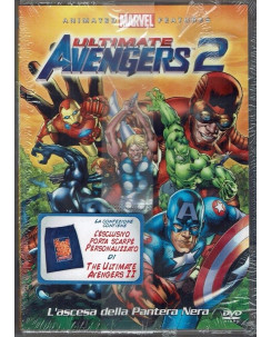 Ultimate Avengers 2 L'ASCESA DELLA PANTERA NERA DVD Blisterato con gadget