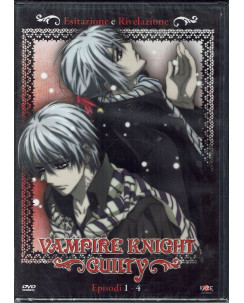 Vampire Knight Guilty Vol. 1 ep. 1/4 Esitazione e Rivelazione 2A SERIE 2008 DVD