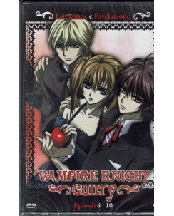 Vampire Knight Guilty Vol. 3 ep. 8/10 Esitazione e Rivelazione 2A SERIE 2008 DVD