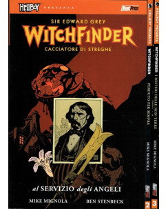 Witchfinder1/3 seq.COMPLETA di M.Mignola NUOVI Magic Press OFFERTA