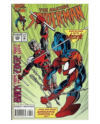 The Amazing Spider-Man 396 ed.Marvel Comics lingua originale OL01