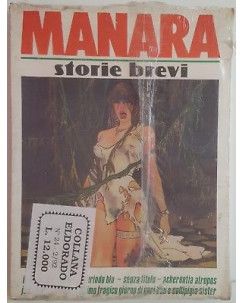 Manara volume brossurato: Storie Brevi BLISTERATO coll. Eldorado n. 24 FU04