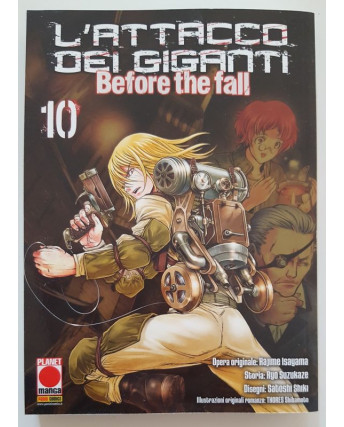 L'Attacco dei Giganti Before The Fall n.10 di Hajime Isayama (Manga) PlanetManga