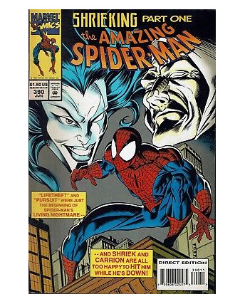 The Amazing Spider-Man 390 ed.Marvel Comics lingua originale OL01