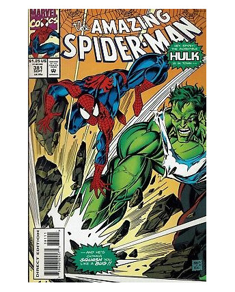 The Amazing Spider-Man 381 ed.Marvel Comics lingua originale OL01