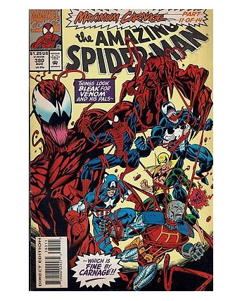 The Amazing Spider-Man 380 ed.Marvel Comics lingua originale OL01