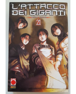 L'Attacco dei Giganti n.21 di Hajime Isayama - 1a edizione Planet Manga