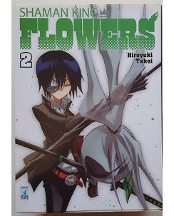 Shaman King Flowers  2 di Hiroyuki Takei ed.Star Comics NUOVO 