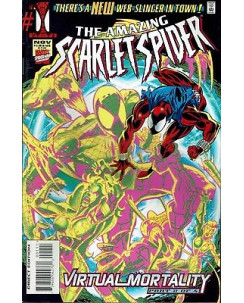 The Amazing Scarlet Spider  1 novemb 1995 ed.Marvel Comics lingua originale OL01