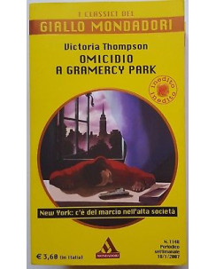 Victoria Thompson: Omicidio a Gramercy Park ed Classici del Giallo Mondadori A85