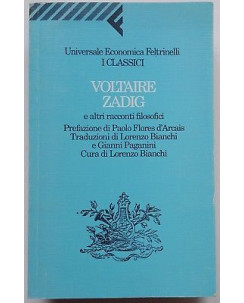 Voltaire: Zadig e altri racconti ed. Feltrinelli A54