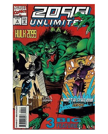 2099 UNLIMITED  4 ed.Marvel Comics lingua originale OL02