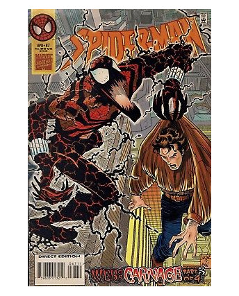 Spider-Man 67 apr 1997 web of Carnage 3 ed.Marvel Comics lingua originale OL02