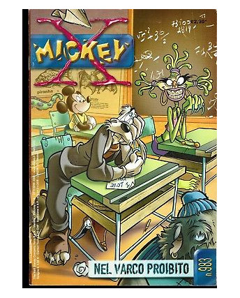 X Mickey  983 nel varco proibito (Topolino) ed. Disney